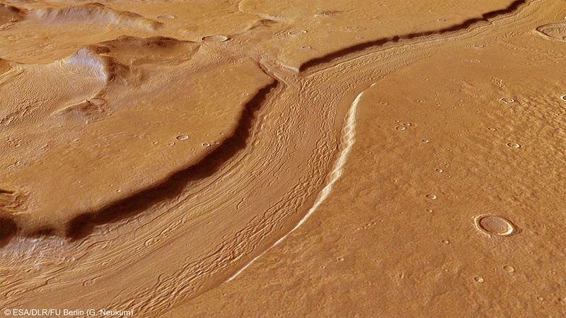 Impresionantes imágenes 3D confirman la existencia de un viejo río en Marte